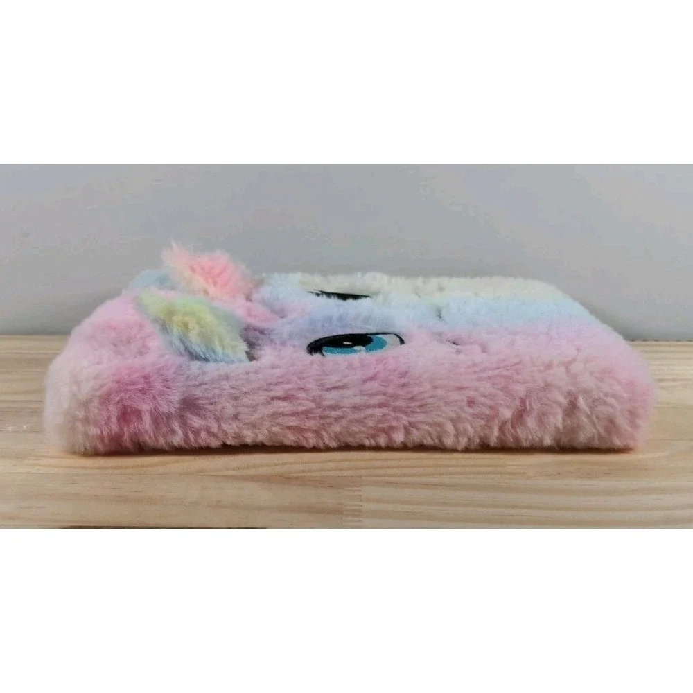 Multicolor Fuzzy Cat Journal – New With Tags – 80 Pages – 8 x 6
